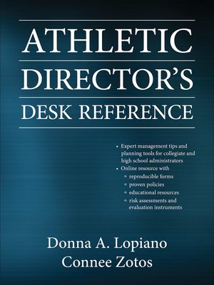 cover image of Athletic Director's Desk Reference